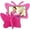 Hot Pink, variant on REQO Case for iPad mini 7 A17 Pro Mini 6 8.3 Inch iPad mini Case for Kids, Cute Butterfly Shockproof EVA Foam Stand Cover for iPad mini (6th 7th Generation) 8.3" Tablet for Girls