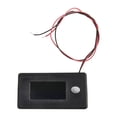thumbnail image 4 of Lithium Car Battery Meter Car Battery Capacity Tester Battery Monitor 10-100V 24V, 4 of 9