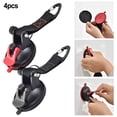 thumbnail image 2 of Splihome 4Pc Suction Cup Anchor Strap Suction Cup Hook for Car Awning Camping Traveling，Black 10Kg, 2 of 10