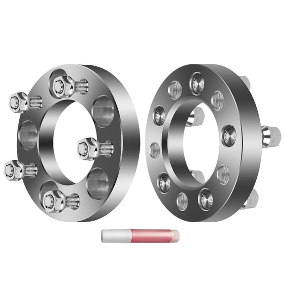 ECCPP 5x4.5 to 5x4.5 Wheel Spacers 1 inch 5 lug Fit for Ford Escape 2001-2012 |for 1995-2014 for Dodge Avenger for 2003-2007 for Dodge Caravan with Studs 12x1.5 Centric Bore 82.5mm-2PCS