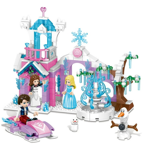 2024 new product girl 1139 girl series of Ice Castle of Thorns children‘s toy building blocks birthday gift