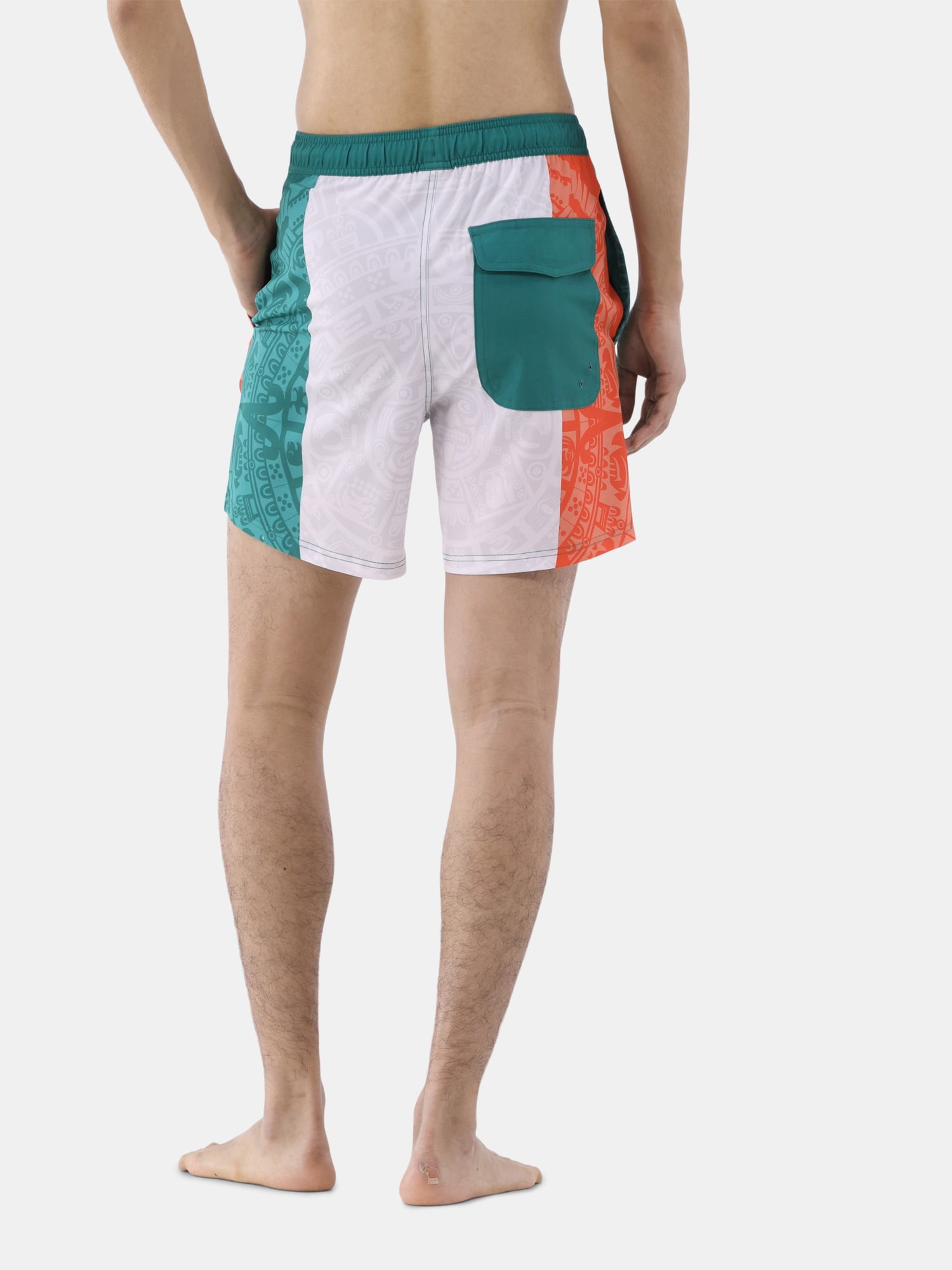 Aztec Men's and Men's Big & Tall Graphic Swim Shorts, Sizes S-3XL