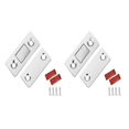 thumbnail image 1 of Magnetic Lock / Invisible Magnetic Door Locks 2 Sets Stainless Steel, 1 of 5