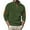 Army Green, variant on Mens Sweatshirt 2025 Fashion Casual Vintage Corduroy Long Sleeve Shirts for Men Button up Pullover with Elbow Patches