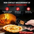 thumbnail image 5 of ThermoPro 2-in-1 Infrared Thermometer & Instant Read Meat Thermometer for Grilling BBQ Pizza Oven, 5 of 12