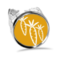 thumbnail image 1 of Hortalizas expresión feliz zanahoria Anillo de compromiso de boda de amor ajustable Unbranded M, 1 of 3