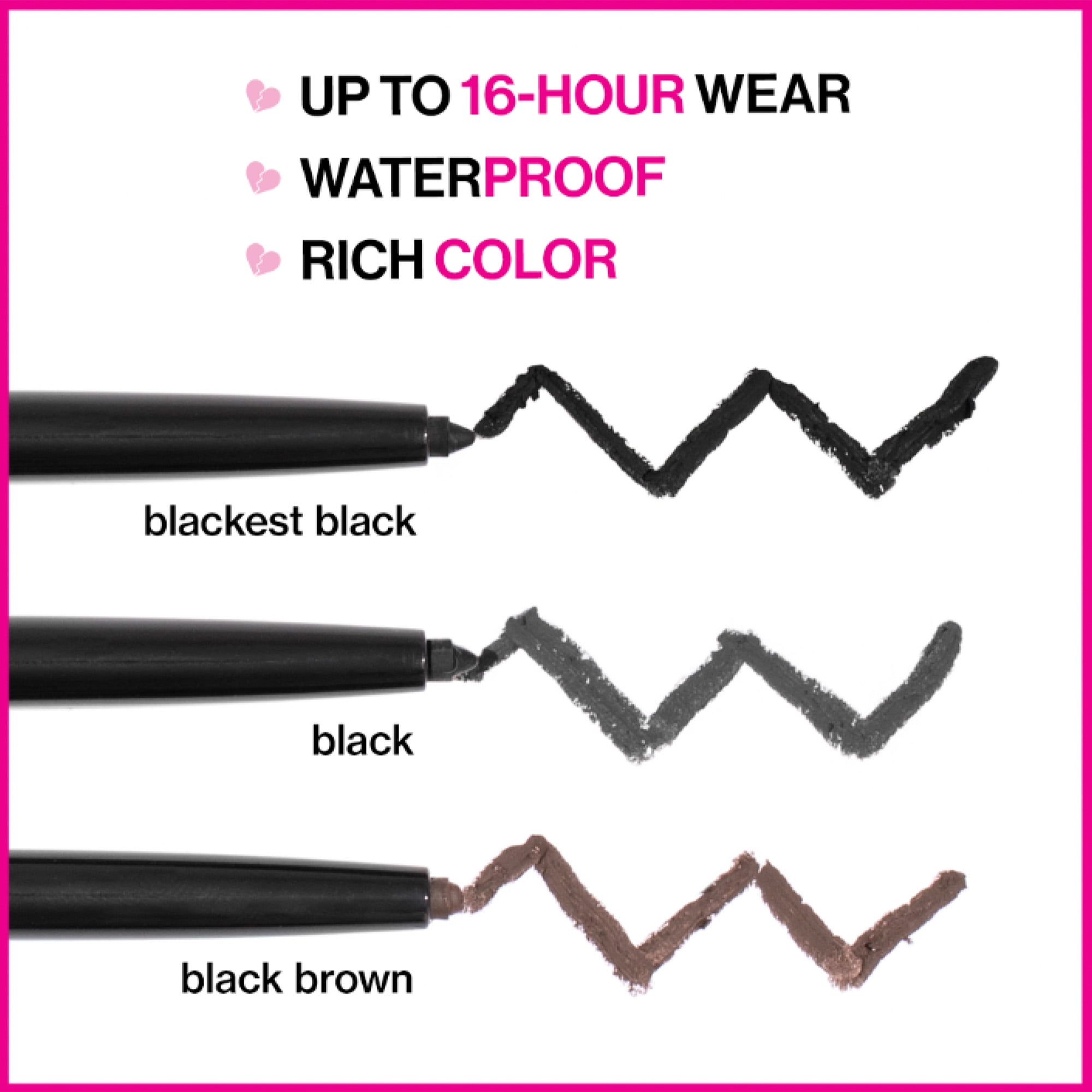 Graphic Liner Look Ft. Wet n Wild Mega Last Break Up Proof Eyeliners —  Mybeautyfavs