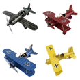 thumbnail image 1 of Modelo De Avión De Pantalla De 4 Piezas Para Niños Adultos Aviones De Combate De Hierro Fundido A Presión Zulema Simulación de plano fundido a presión, 1 of 8