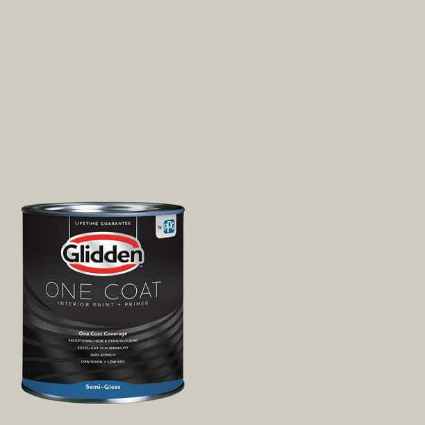 Glidden One Coat Interior Paint + Primer, Whiskers / Beige, 1 Quart