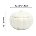 thumbnail image 3 of Fmbmuo Adorable Pumpkin Candle Holder Ceramics Bowl Candle Holder Modern Thanksgiving Table Setting, 3 of 5