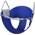 thumbnail image 4 of Swing Set Stuff Half Bucket Seat with SSS Logo Sticker, Blue, 4 of 4