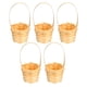 thumbnail image 4 of 5 cestas pequeñas de bambú tejidas a mano para flores, cestas multiusos para almacenamiento., 4 of 8