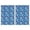 Geometric Flower and, variant on 2 Pcs Geometric Flower and Dot Blue Pattern Funny Kitchen Towels, Microfiber Dish Towels, Kitchen Tea Towels Set 18" X 26"