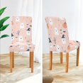 thumbnail image 3 of Yayeee 4 Pack Dining Chair Covers Stretch Parson Chairs Slipcovers Seat Protector, Cute Cartoon Halloween, 3 of 6