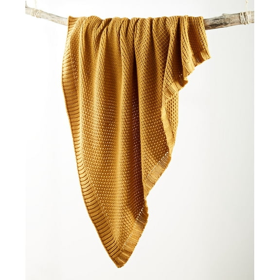 Lacourte Aletta Decorative Throw Yellow 50×60