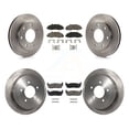 thumbnail image 1 of CMX Front Rear Disc Brake Rotors and Ceramic Pads Kit for Car 2004 Ford F-150 Heritage 4WD with 5 Lug Wheels 7 K8C-103238, 1 of 11