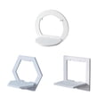 thumbnail image 2 of Kearding Soporte montado en la pared para sala de estar, baño, mesita de noche, balcón, porche, Patio, maceta, soporte de almacenamiento, estante Decoración del hogar Cuadrado Kearding HA070583-03, 2 of 6