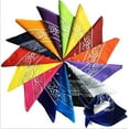 thumbnail image 5 of NEW Extra Large Paisley Bandana Bikers Head SCARF in 8 Colours Soft Lightweight, 5 of 5