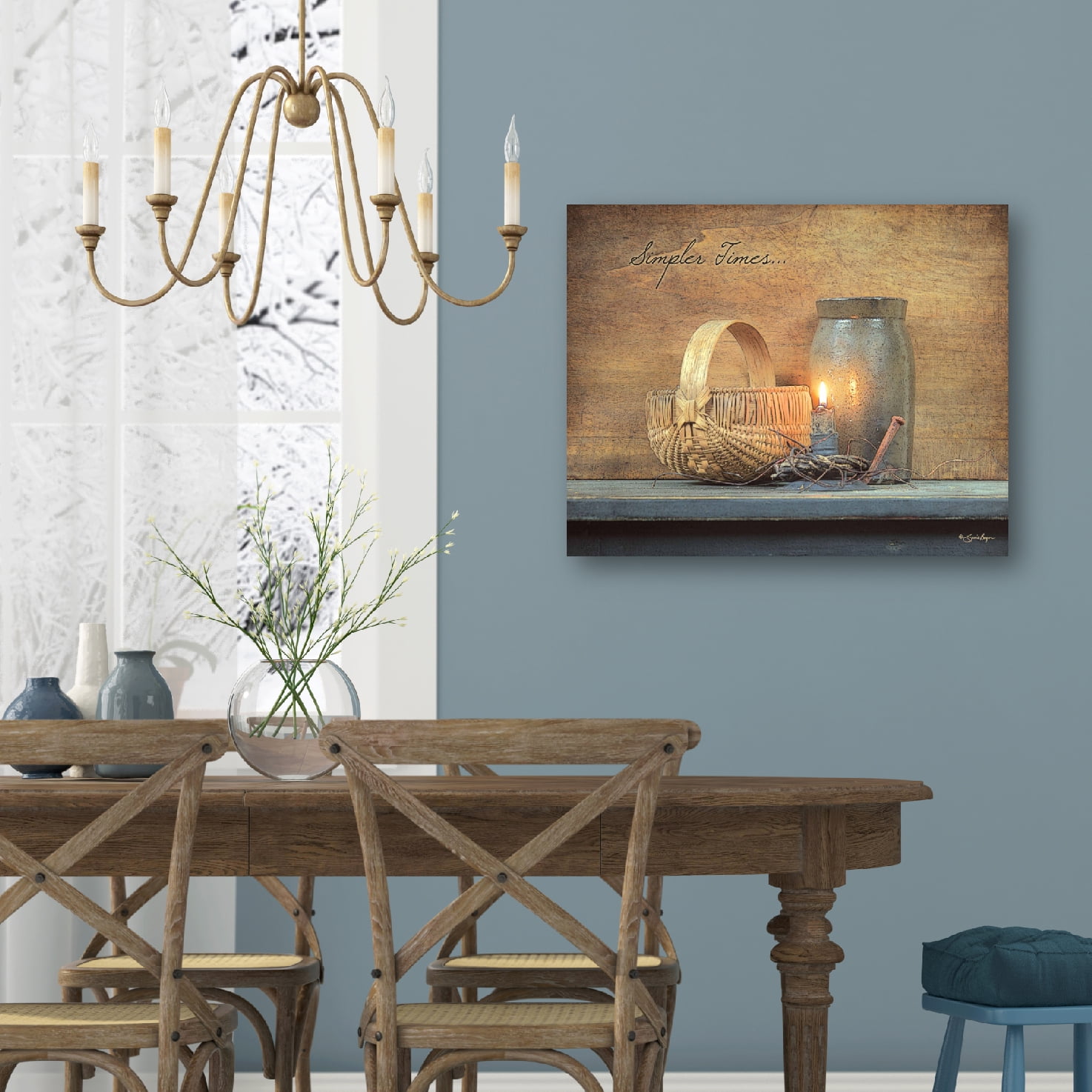 Courtside Market Simple Farm life Gallery-Wrapped Canvas Wall Art, 16x20