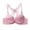 Hot Pink, variant on Padded Sports Bra for Women Fashion Leopard Print Beautiful Back Lace Bra Seamless Bra Women Size Bra and Panty Set, Style 3123, Hot 34B