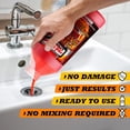 thumbnail image 5 of Fire Water Max Drain Clog Dissolver, Hair Clog Liquid Cleaner & Remover for Any Sink Shower Tub Pipe Drains Septic Safe, 5X Faster Action, 1 Quart, 5 of 6