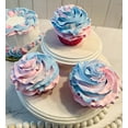 thumbnail image 5 of DEZICAKES Fake Cupcakes Cotton Candy Cupcakes  Set of 3 Cupcakes for Prop Decoration by Dezicakes, 5 of 8