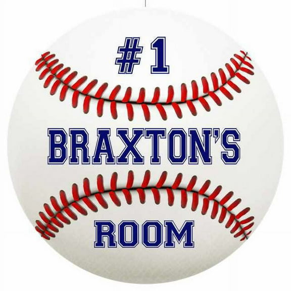 BRAXTON'S Bedroom 12" Round Metal Sign Boys Room Wall Décor Gift 200120030225