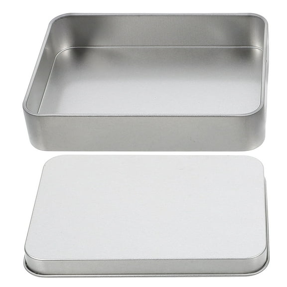 WEUVEB 1Pack Candy Tins In Silver For Storing Sweets And Snacks At Parties