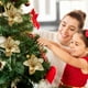 thumbnail image 5 of Decoraciones navideñas, adornos navideños, regalos de Navidad, ramo de flores artificiales para decoración navideña, flores artificiales de plástico para escritorio, decoración navideña., 5 of 6