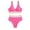 Pink, variant on Bathing Suit Plus Size Bathing Suit Tops for Women Large Bust Two Piece Bathing Suits for Women Tropical Swimsuits for Women Skirt Swimsuits 2 Piece