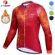 thumbnail image 2 of X-TIGER - Maillot de ciclismo de invierno para hombre, manga larga, forro polar térmico, ropa antibolitas para bicicleta, abrigo para bicicleta de carreras, 2 of 5