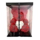 thumbnail image 1 of Oso de peluche rosa de 40 cm con forma de corazón y flor artificial, ideal para San Valentín, bodas, cumpleaños y Navidad, envío directo, 2022, 1 of 4