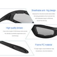thumbnail image 7 of Cheers US Motorcycle Riding Glasses Goggles UV Dustproof Windproof Motorcycle Sunglasses with Clear Smoke Yellow Lens for Outdoor Sports Actives, 7 of 7