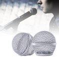 thumbnail image 3 of Metal Replacement Head Mesh Microphone Grille For Shure SM58 Accessories K5J1, 3 of 6