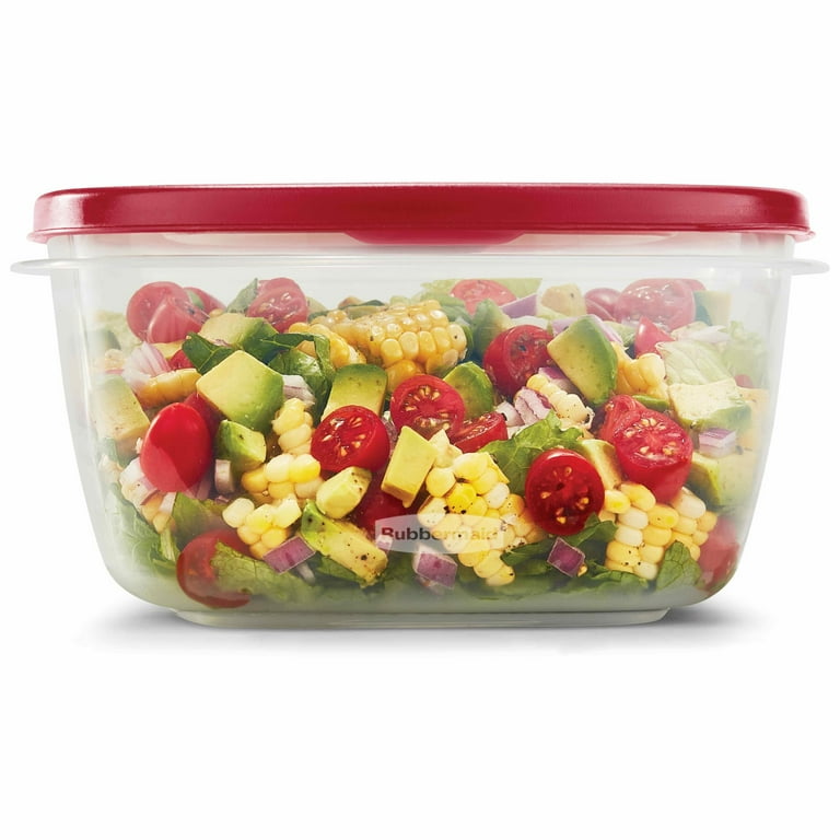 Rubbermaid glass easy find lids 14セット Rubbermaid Divided Meal Prep Containers, Microwave Safe