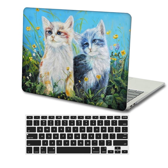 KSK KAISHEK Hard Case Shell Cover for Old MacBook Pro 13"( Retina Display No Touch, 2015/2014/2013/end 2012) + Black Keyboard Cover Model A1425/A1502, No USB-C Animal 167