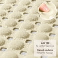 thumbnail image 2 of Alfombrilla antideslizante para bañera y ducha Othway, color beige, 90 x 40 cm, 2 of 8