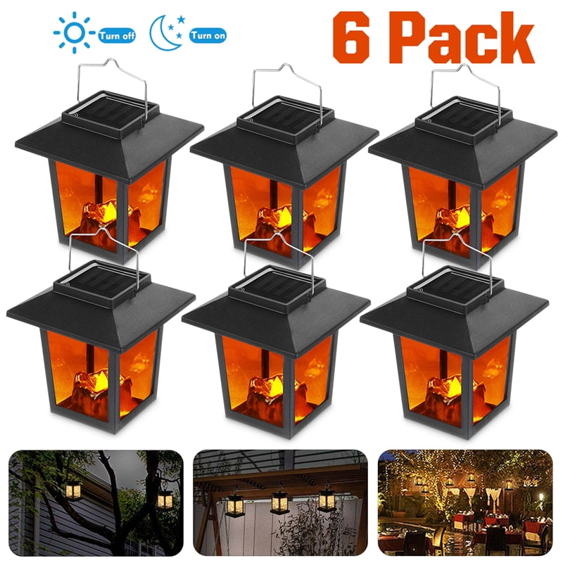 Solar Lanterns Outdoor Hanging, Waterproof Decorative Landscape Solar