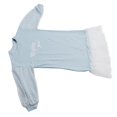 thumbnail image 2 of Vestido Para Niños, Seguro, Agradable Al Tacto, Exquisito, Hermoso, Suave, Con Mangas Abullonadas, Para Niñas, Con Estampado De Letras Para Reuniones De Fiesta, Para Viajes En ANGGREK Otros, 2 of 8