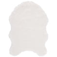 thumbnail image 2 of Safavieh Faux Sheep Skin Jadyn Animal Area Rug, Ivory, 2' x 3', 2 of 11