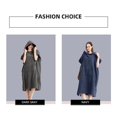 thumbnail image 4 of LLC Microfiber Changing Robe for Women and Men - Oversized Surf Poncho with Hood for Home, Beach, and Swimming, 4 of 4