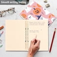 thumbnail image 4 of FORMRS 1-Subject Spiral Notebook 8" x 5" College Ruled 60 Refillable Sheet A5 Hard Cover, Cartoon Halloween Ghosts, 4 of 7