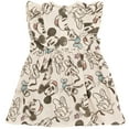thumbnail image 4 of Disney Mickey Mouse Goofy Donald Duck Newborn Baby Girls Romper Gray 0-3 Months, 4 of 5