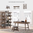 thumbnail image 5 of Signature Design by Ashley Lyncott 60" Mid-Century Home Office Desk, Brown, 5 of 7