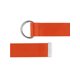 thumbnail image 2 of Cinturón de doble hebilla en D para damas, cinturón de lona de color sólido, cinturones ajustables para la cintura, talla única, rojo naranja, 2 of 5
