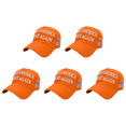 thumbnail image 1 of 2024 MAGA Donald Trump Hat Dome Sunshade Béisbol Americana () Naranja, 1 of 6