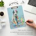 thumbnail image 4 of FMSHPON A Funny Little Dalmatian Clipboard Hardboard Wood Nursing Clip Board and Pull for Standard A4 Letter 13x9 inches, 4 of 7