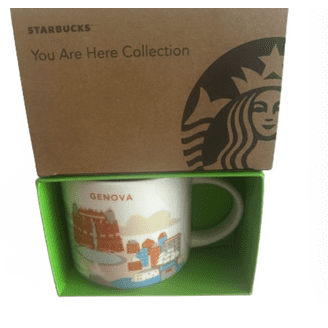 Starbucks You Are Here Budapest Hungary Ceramic Coffee Mug New