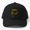 Black, variant on Letter P Baseball Cap, Alphabet P Typography Graphic Design, Classic Hat