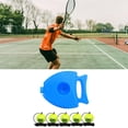 thumbnail image 3 of Reboteador de tenis, pelotas de entrenamiento con cuerda, equipo de práctica individual, herramienta de autoentrenamiento portátil para de Entrenador y 5 Balones Macarena Entrenador de tenis, 3 of 8